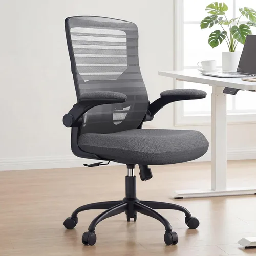 Miniatura 2 de Silla de escritorio de oficina para largas horas y alivio del dolor de espalda, cojín de espuma moldeada de 4 pulgadas de grosor, soporte lumbar