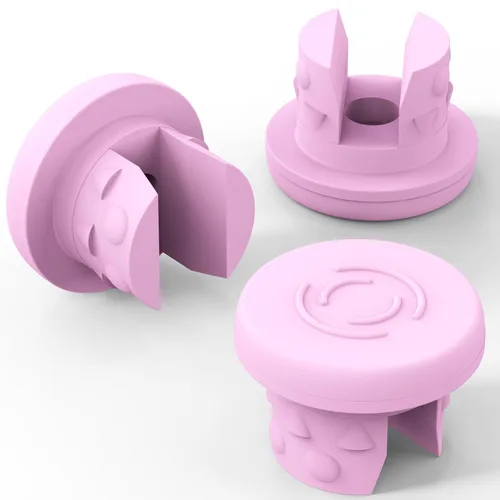 Miniatura 9 de Biomed Solutions - Tapón de goma butílica de 0.787 in con dos patas para liofilización y liofilización, botella de vidrio de liofilización, 100 Negro