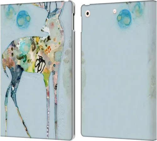 Miniatura 18 de Head Case Designs Wyanne - Funda de piel con licencia oficial de Wyanne Blue Watercolour Bear Animals 2, compatible con Apple iPad 10.2