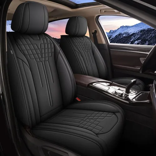 Miniatura 19 de TTX LIGHTING Juego completo de fundas de asiento de automóvil para Kia Sorento 2007-2026, funda protectora impermeable de piel sintética, compatible