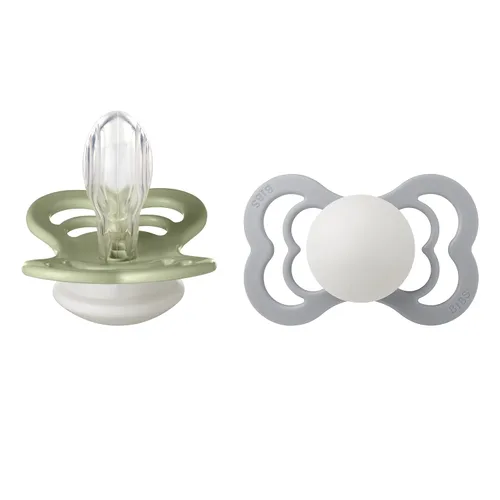 Miniatura 16 de BIBS Supreme Chupete para Bebé Paquete de 2 Hecho en Dinamarca Chupete Tranquilizador Sin BPA, Pezón Simétrico. Silicona, Talla 1 (0-6 Meses)