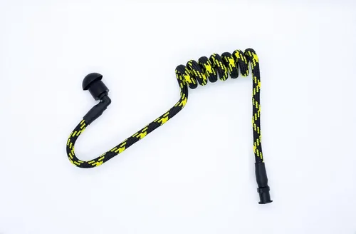 Miniatura 29 de Tubeez Walkie Talkie Auricular con tapones negros para los oídos – Tubo roscado de bloqueo de humedad que se adapta a cualquier auricular de radio