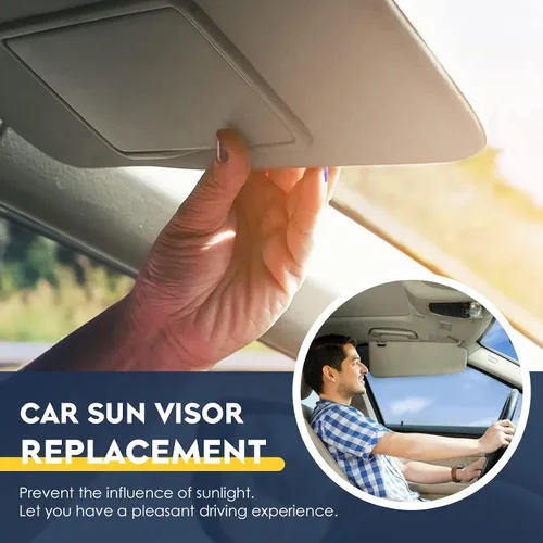 Miniatura 5 de Visera solar para el lado izquierdo del conductor con luz de cortesía para Honda Accord 2008, 2009, 2010, 2011, 2012, reemplazo para 83280TA0A91ZB