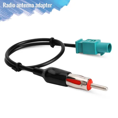 Miniatura 5 de BASIKER Arnés de cableado de repuesto para radio de automóvil, apto para algunos vehículos Dodge Jeep Chrysler Adaptador de antena estéreo
