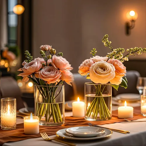 Miniatura 5 de Jarrones cilíndricos de vidrio pequeños de 5 pulgadas para centros de mesa 12 piezas de jarrones de flores transparentes para decoraciones de 5.0