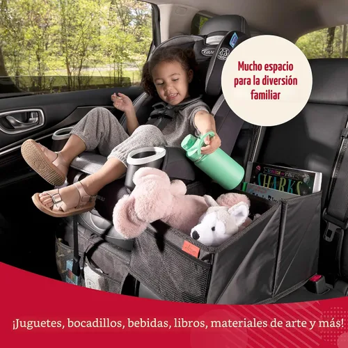 Miniatura 4 de Lusso Gear Organizador de Asiento de Automóvil para Asiento Delantero o Trasero - Ideal para Adultos y Niños, Cuenta con 9 Compartimentos