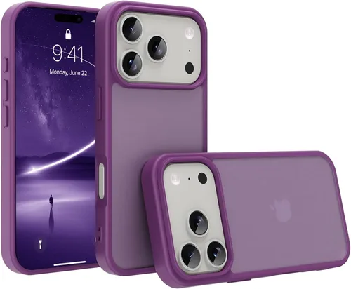 Miniatura 54 de Funda Translúcida Mate para iPhone 11, [Protección contra Caídas de Grado Militar de 10 Pies] Parachoques Protector Delgado Duradero Resistente a