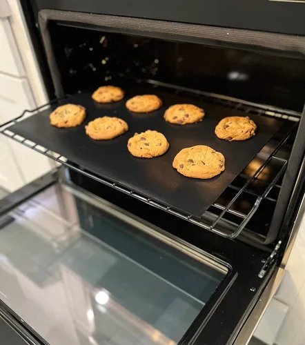 Miniatura 8 de Funda para estufa/protector y forro de horno, corte universal para adaptarse al tamaño, para estufas de gas, eléctricas, de vidrio y de inducción
