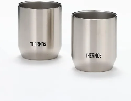 Miniatura 8 de Thermos JDH-280P S - Vaso aislado al vacío, 9.5 fl oz, acero inoxidable, juego de 2