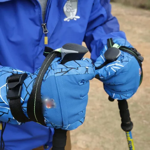 Miniatura 2 de KFJBX - Guantes de esquí de invierno para hombre, para invierno, nieve, esquí, ciclismo, deportes al aire libre, térmicos