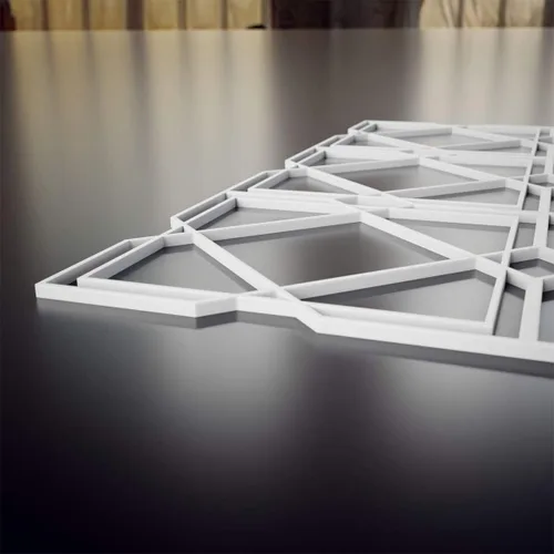 Miniatura 5 de Ekena Millwork 11 3/8 pulgadas de ancho x 11 3/8 pulgadas de alto x 3/8 pulgadas de alto x 3/8 pulgadas de alto, pequeños paneles de pared