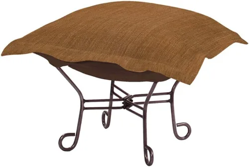 Miniatura 56 de Howard Elliott Collection Avanti Pecan - Silla de asiento oscilante con funda, silla multiusos de mariposa con marco de titanio, muebles de patio