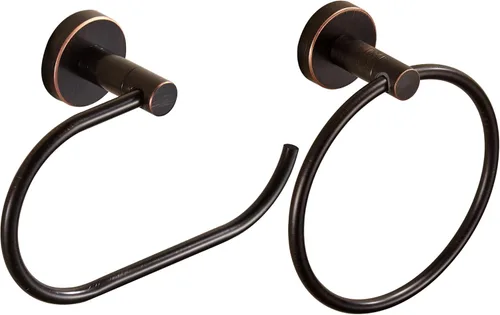 Soporte para papel higiénico de bronce, soporte para rollo de papel higiénico de bronce aceitado, soporte para toallas de mano, accesorios de baño,
