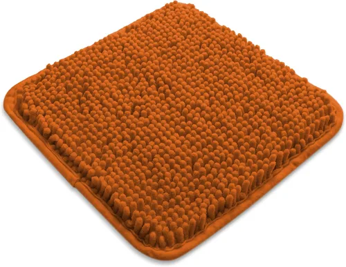 Miniatura 102 de Yeaban Alfombra de pasillo de baño de 24 x 72 pulgadas, antideslizante, alfombra de baño larga de felpilla gruesa, absorbente y lavable, alfombra