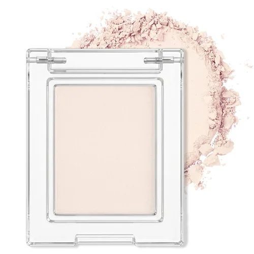 Miniatura 10 de Erinde Sombra de Ojos Negra, Sombra de Ojos Mate en Polvo Compacto, Maquillaje de Párpado de Tono Mate para Mujeres, Alta Pigmentación, Larga 01#