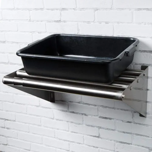 Miniatura 2 de KPS Estante de pared tubular de acero inoxidable comercial 18 x 60