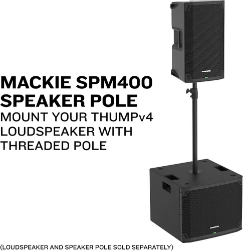 Miniatura 8 de Mackie Thump15Sv4 - Subwoofer profesional de 15 pulgadas. SPL de 132 dB, baja frecuencia de 27 Hz, modos de paso alto seleccionables, interruptor