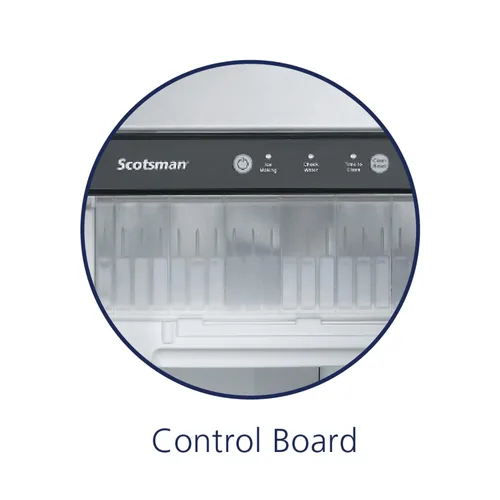 Miniatura 3 de Scotsman CU50PA-1 Bajo encimera Ice Gourmet Cube-Style Maker con contenedor, acero inoxidable, 115 voltios, NSF