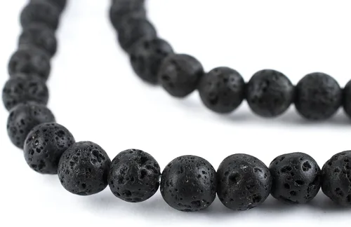 Miniatura 175 de The Bead Chest Cuentas de Jade Blanco Mate Redondas (8mm): Piedra Preciosa Orgánica Redonda Esférica de Energía con Poder de Sanación para Hacer
