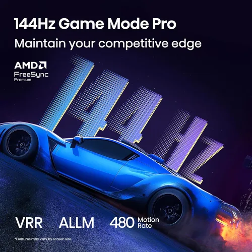 Miniatura 8 de Hisense 75" QD7 Mini-LED 4K Smart Fire TV - QLED, 144Hz, HDR10+, Dolby Vision/Atmos, modo de juego Pro, Alexa incorporado (75QD7QF)
