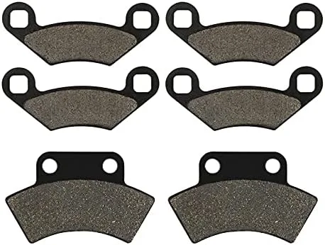 Miniatura 4 de Pastillas de Freno Delantero y Trasero Moto para POLARIS 400 425 500 Scrambler Big Boss Magnum Xplorer 4x4 1995-1997 (Color : Delantero)
