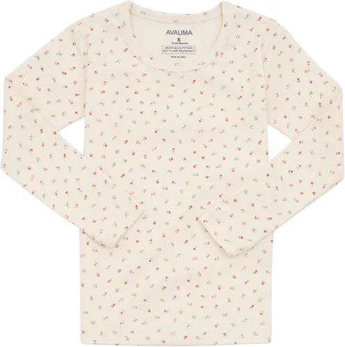Miniatura 2 de AVAUMA Conjunto de pijama para bebés y niñas 6M-7T para niños pequeños, diseño de patrón de ajuste cómodo, pijama de algodón
