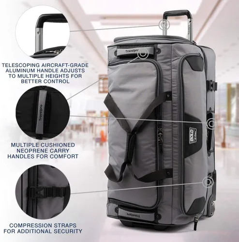 Miniatura 9 de Travelpro Tpro Bold 2.0 - Bolsa de lona con ruedas (30 pulgadas)