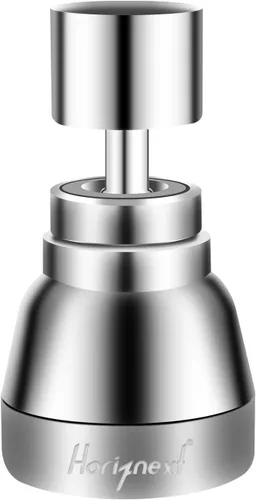 La boquilla de grifo giratoria de 360 ° portátil de alta presión gira la pieza de repuesto, accesorios de rociador de aireador de cocina para el