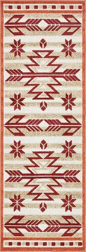 Miniatura 15 de Unique Loom Outdoor Modern Collection - Alfombra de área - Albuquerque (2' x 3' 1" Rectángulo Beige/Marrón)
