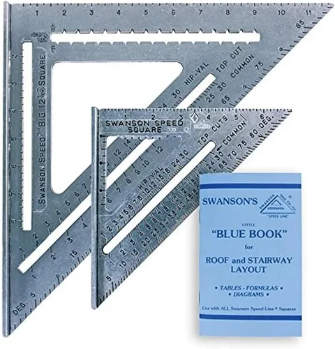 Miniatura 2 de ESTWING Sure Strike California - Martillo para enmarcar – Garra recta de 25 onzas y SWANSON Tool Co., Inc SW1201K Value Pack 7 pulgadas Speed Square