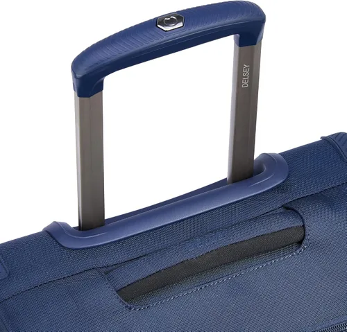 Miniatura 47 de DELSEY PARIS Helium DLX Softside - Maleta expandible con ruedas giratorias, azul marino, a cuadros, mediano de 25 pulgadas