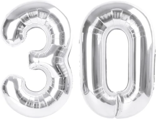Miniatura 92 de Globos de números de 5 globos de 40 pulgadas, decoraciones de cumpleaños azules para niños y niñas, globos de números azul marino grandes