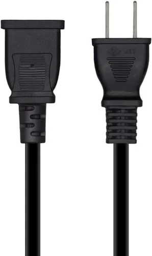 Miniatura 7 de Toptekits (0,5 m) Cable de Extensión de Alimentación USA Outlet Saver 125V 10A 2 Clavijas 2 Salidas para NEMA 5-15P a NEMA 5-15R, Bonita Extensión