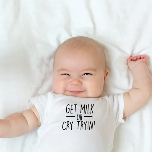 Miniatura 58 de Printique Body unisex orgánico certificado GOTS para bebés de 0 a 18 meses - Citas divertidas