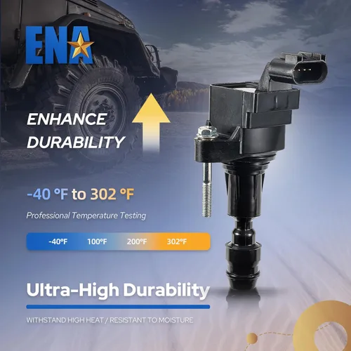Miniatura 3 de ENA Bobina de encendido compatible con Chevrolet Chevy Equinox Malibu Cobalt HHR GMC Terrain Buick Verano Regal Pontiac G5 G6 Saturn Ion Solstice