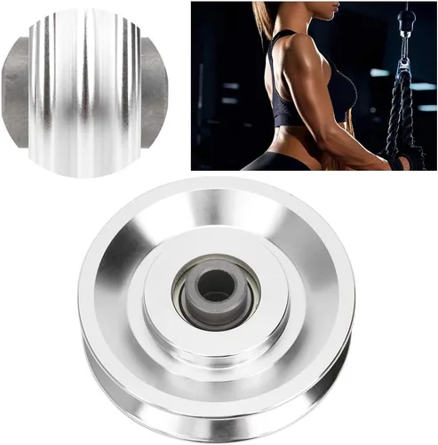 Miniatura 6 de Alomejor Polea de fitness 70 3.150 in Rueda de polea de rodamiento universal para gimnasio Equipo de fitness Máquina de cable Pieza de repuesto