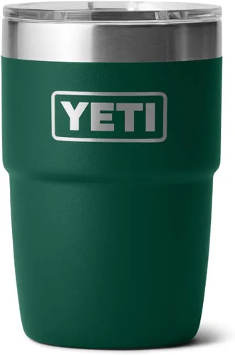 Miniatura 10 de YETI Rambler Taza de café aislada de 8 onzas con tapa, taza de café apilable de doble pared aislada al vacío, forro de cerámica DuraSip, diseño apto