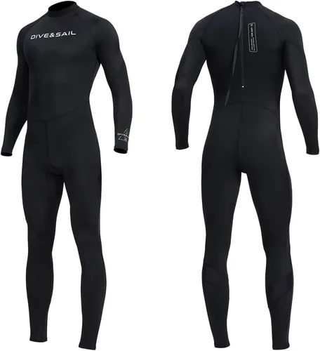 Miniatura 8 de Skins de buceo para mujeres y hombres, traje de baño de cuerpo completo, rashguard, piel de buceo, traje de neopreno delgado, de una pieza, manga