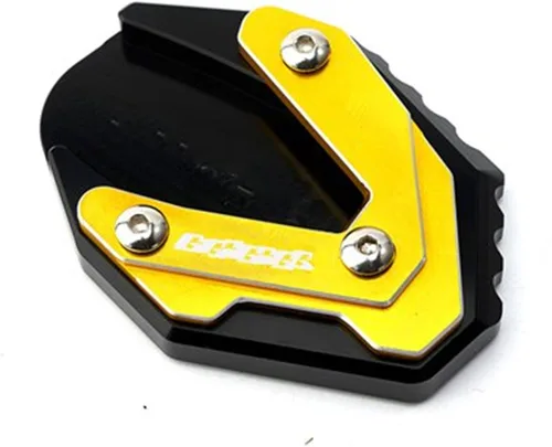 Miniatura 13 de Moto Kickstand Soporte lateral ampliar placa de almohadilla y tapas de aire de válvula de neumático para Suzuki para GIXXER 250 SF para GIXXER 150