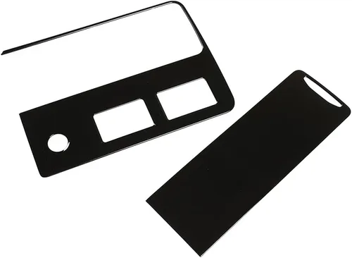 Miniatura 4 de YIWANG LHD para Land Rover Discovery 5 2021-2022 ABS Panel de engranajes de control central del coche decorativo Marcos Cubiertas etiqueta engomada
