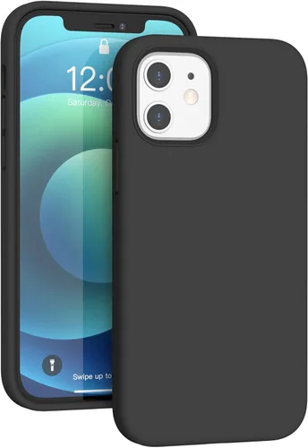 Miniatura 156 de Funda de silicona líquida compatible con iPhone 11 (6.1 pulgadas), cubierta de goma de gel de protección completa con forro de microfibra suave