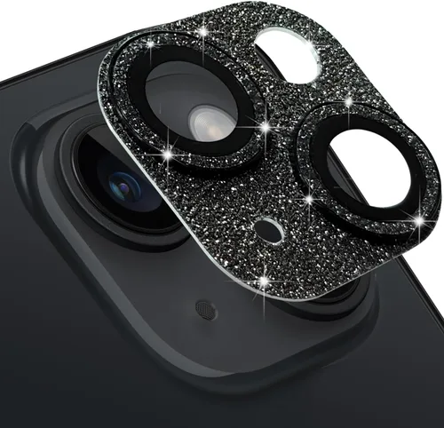 Protector de lente de cámara para iPhone 13 Mini y iPhone 13, cubierta de lente brillante con diamantes de imitación 3D con diamantes de imitación