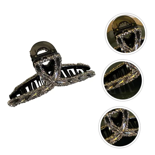 Miniatura 5 de FOMIYES 1 horquilla de metal para el cabello, pinzas para el pelo de plátano, pinzas para el pelo de tortuga, pinzas de pelo de metal para mujeres