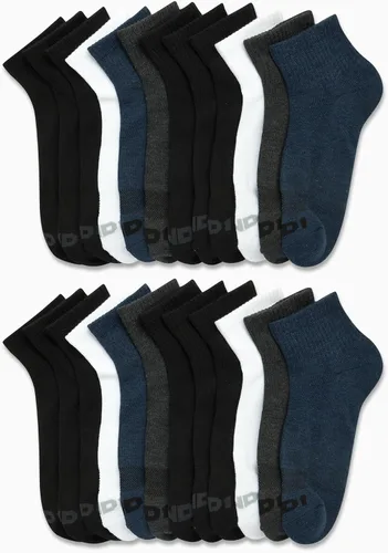 Miniatura 2 de AND1 Calcetines para hombre - Calcetines deportivos de corte de cuarto (24 unidades)