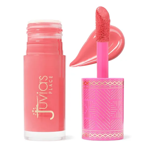 Miniatura 16 de Juvia's Place Rubor líquido coloreado BlushLily – Tinte rocío mejillas maquillaje brillo pigmento belleza duradera cosméticos suaves cremosos