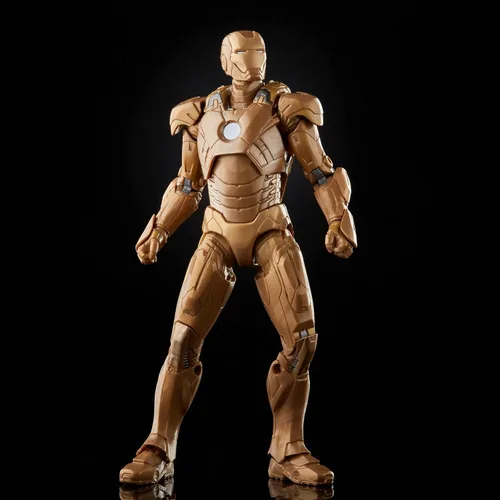 Miniatura 4 de Hasbro Marvel Legends Series - Paquete de 2 juguetes de acción Happy Hogan y Iron Man Mark 21, personajes de la saga infinita, diseño premium, 2