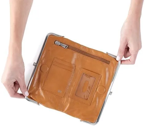 Miniatura 5 de HOBO Cartera de mano de cuero Lauren para mujer