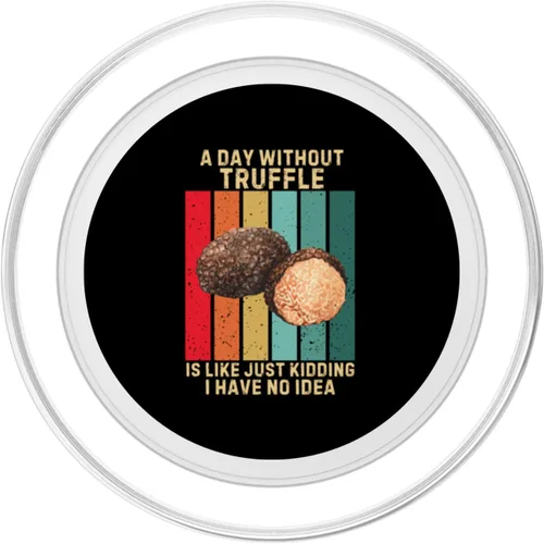 Miniatura 2 de Vintage A Day Without Truffle I Have No Idea Truffle Lover PopSockets MagSafe PopGrip for iPhone
