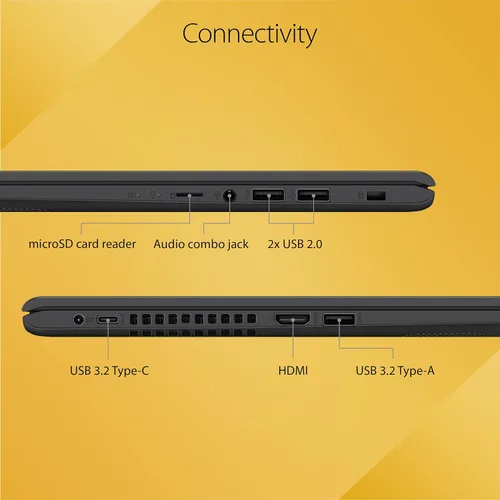 Miniatura 8 de ASUS VivoBook 15 F1500EA - Laptop delgada, pantalla FHD de 15.6 pulgadas, procesador Intel Core i3-1115G4 de 11ª generación, DDR4 de 4 GB, SSD NVMe