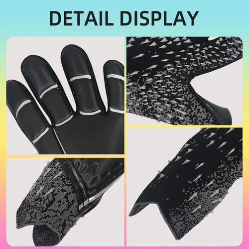 Miniatura 6 de Scott Edward Guantes de portero de fútbol para niños y adultos, kit de portero de fútbol premium, súper agarre y protección, talla 6/7/8/9/10